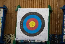  Олимпийская чемпионка Светлана Журова училась стрелять из лука